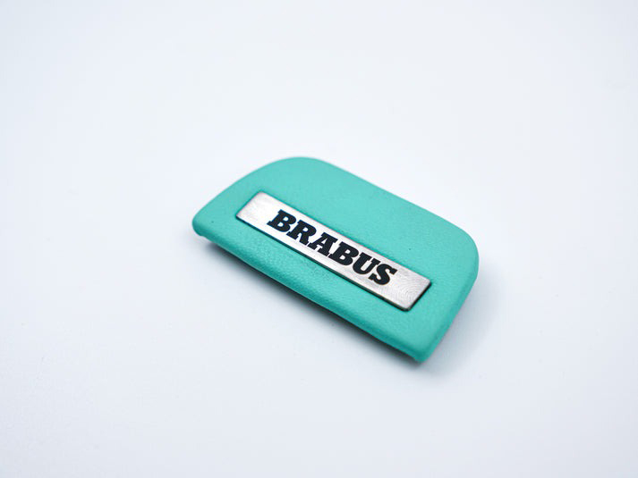 Steering Wheel Emblem Insert Brabus for MERCEDES-BENZ W463A-Tiffany Blue